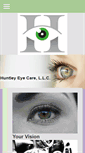Mobile Screenshot of huntley-eyecare.com